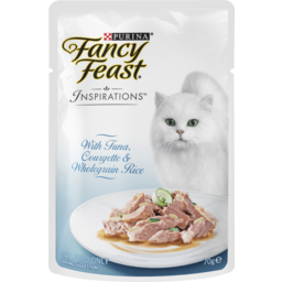 Photo of Fancy Feast Adult Inspirations Tuna, Courgette & Wholegrain Rice Wet Cat Food 70g