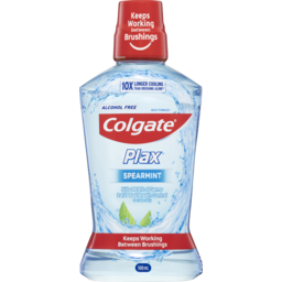 Photo of Colgate Plax Mouthwash Alcohol Free Spearmint 500ml