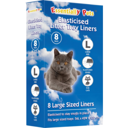 Photo of Essentially Pets Elasticised Litter Tray Liners 8 Pack