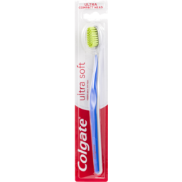 Photo of Colgate Ultra Soft Manual Toothbrush, 1 Pack, Slim Tip Bristles & Compact Head 