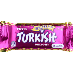 Photo of Confectionery, Fry's Turkish Delight Bar 55 gm