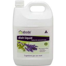 Photo of Abode Dish Liquid - Lavender & MInt 4L