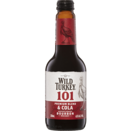 Photo of Wild Turkey 101 Premium Blend And Cola 330ml