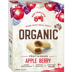 Photo of Red Tractor Apple & Berry Grain Bars 180g