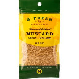 Photo of G-Fresh Mustard Seeds Yellow 30gm