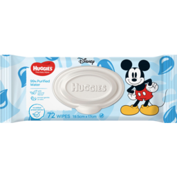Photo of Huggies Disney 99% Purified Water Baby Wipes 72 Pack