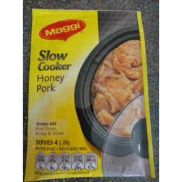 Photo of Maggi Slow Cook Honey Pork
