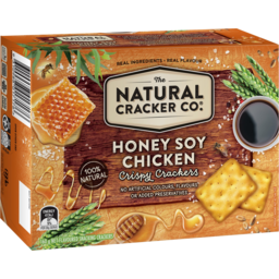 Photo of Natural Cracker Co Honey Soy Chicken Crispy Crackers 160g