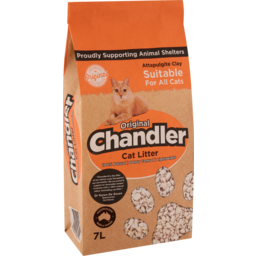Photo of Chandler Original 100% Natural Clay Cat Litter 7l
