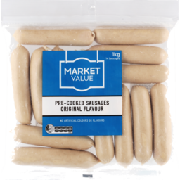 Photo of WW Pre-Cooked Sausages Original 1kg