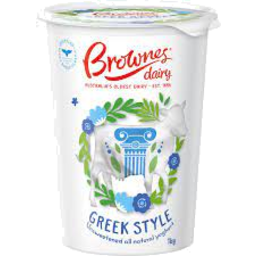 Photo of Brownes Greek Style Yoghurt