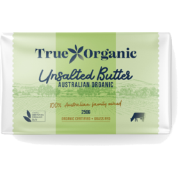 Photo of True Organic Butter Organic Unsalted 250g