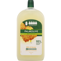 Photo of Palmolive Liquid Soap Milk And Honey Refill 1l