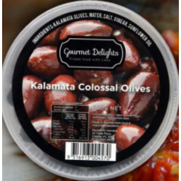 Photo of Gourmet Delights Olives Kalamata Pitted (250g)