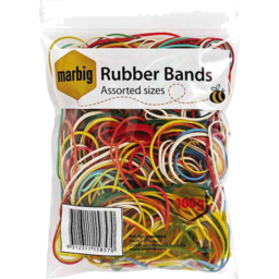 Photo of Marbig Rubber Bands Assorted Sizes
