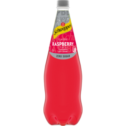 Photo of Schweppes Zero Sugar Traditionals Raspberry Flavour Bottle