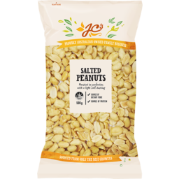 Photo of Nuts - Peanuts Salted Australian 500gm Jc's Quality Foods