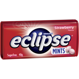 Photo of Wrigley's Eclipse Strawberry Mints Sugar Free Large Tin 40g