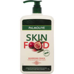 Photo of Palmolive Body Wash Skin Food Quandong Peach 1l 1l