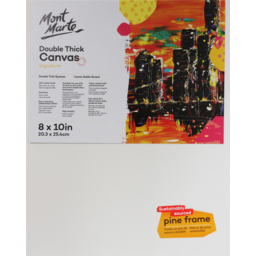 Photo of Mm Signature Double Thick Canvas 20.3 X 25.4cm