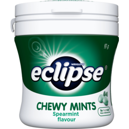 Photo of Eclipse Chewy Mint Eclipse Spearmint Flavoured Chewy Mints Bottle 93g