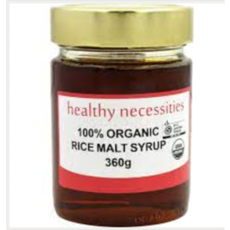 Photo of Healthy Necessities Organic Rice Malt Syrup 360gm 