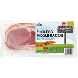 Photo of Freedom Farms Bacon Middle Rindless 200g