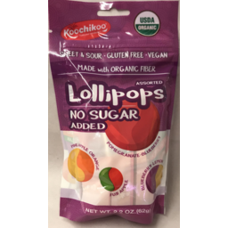 Photo of Koochikoo Org No Sugar Lollipops