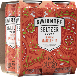 Photo of Smirnoff Seltzer Spicy Margarita 250ml