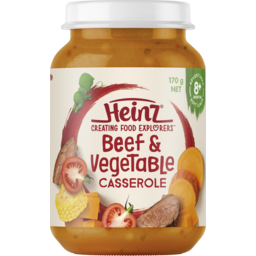 Photo of Heinz Beef & Vegetable Casserole 8+ Months Soft Lumps Baby Food