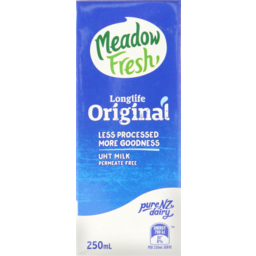 Photo of Meadow Fresh Milk UHT Original 250ml