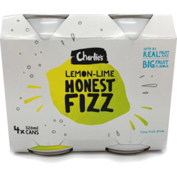 Photo of Charlies Honest Fizz Lemon & Lime 4 Pack