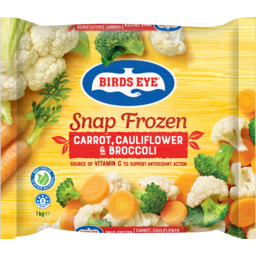 Photo of Birds Eye Snap Frozen Carrot Cauliflower & Broccoli