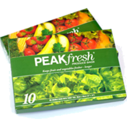 Photo of Peak Fresh Bags 10 Pack