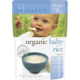 Photo of Bellamys Organic Baby Rice 125g