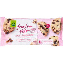 Photo of WW Free From Gluten Biscuits Chocolate Chip
