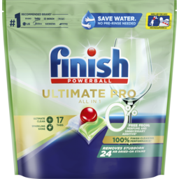 Photo of Finish Ultimate Pro 0% Dishwashing Tablets 17 Pack 