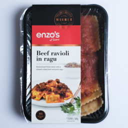 Photo of Enzo's Beef Ravioli In Ragù 300g