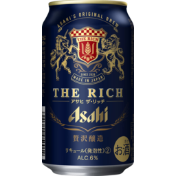 Photo of Asahi The Rich 6% Can 350ml 24pk
