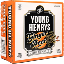 Photo of Young Henrys Ginger Beer 375ml Can Carton