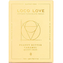 Photo of Loco Love Chocolate Peanut Butter Caramel 60g