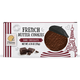 Photo of Pierre Butter Cookies Coated Dark Chocolate