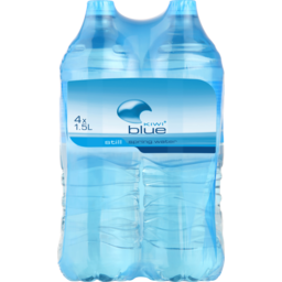 Photo of Kiwi Blue Still Spring Water 1.5L 4 Pack