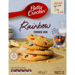 Photo of Betty Crocker Rainbow Cookie Mix 495g