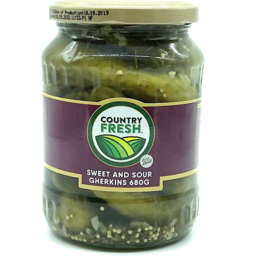 Photo of Country Fresh Sweet Sour Gherkins