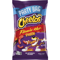 Photo of Cheetos Flamin' Hot Puffs Party Bag