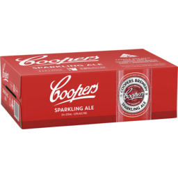 Photo of Coopers Sparkling Ale 24 X 375ml Cans 24.0x375ml