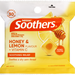 Photo of Nestle Soothers Medicated Lozenges Honey And Lemon 10pk