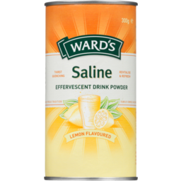 Photo of Wards Saline Lemon Flavoured Effervescent Drink Powder
