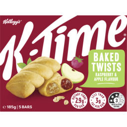 Photo of Kelloggs K-Time Baked Twists Raspberry & Apple Flavour